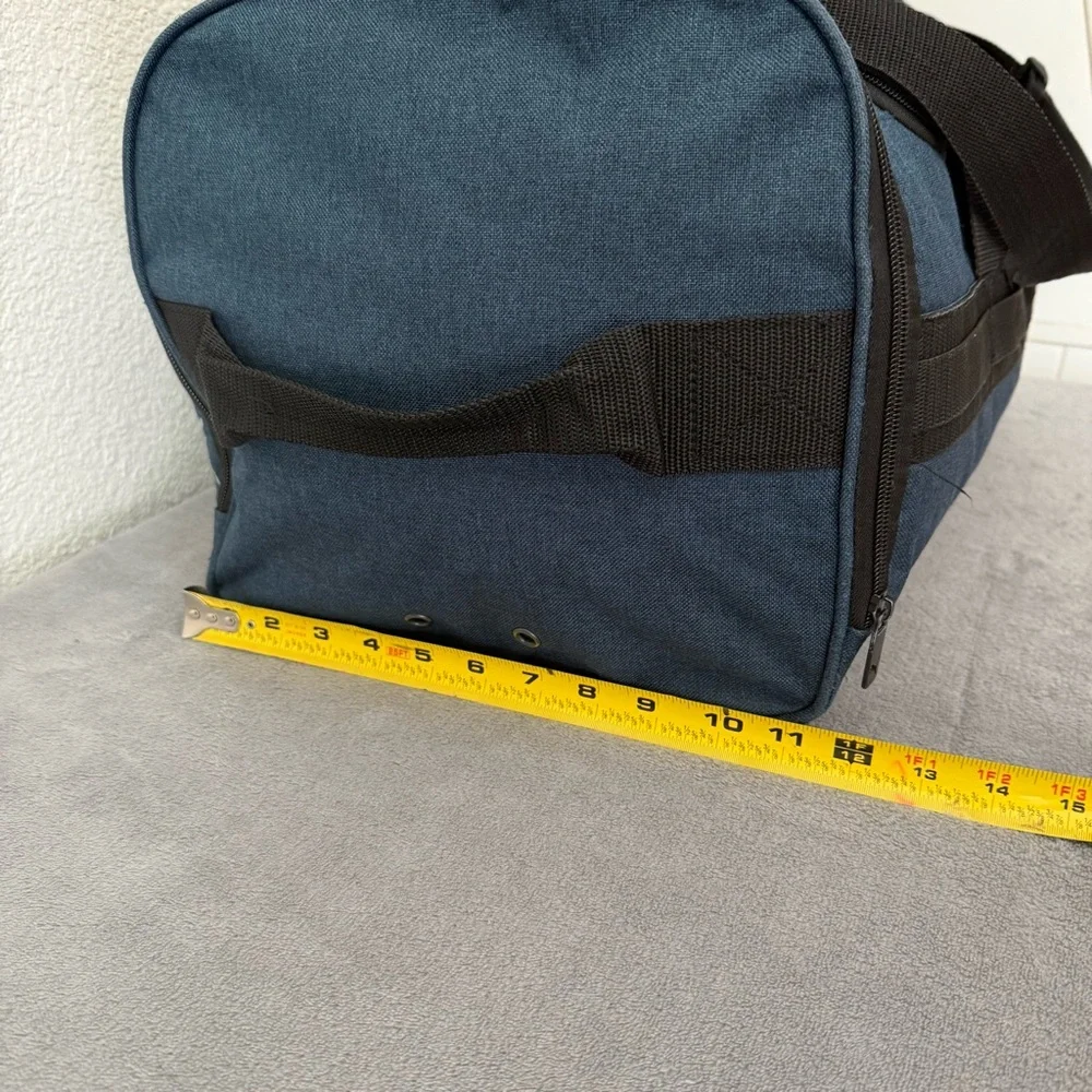 Puma Evercat Demand Duffel Bag-Navy Blue and Black